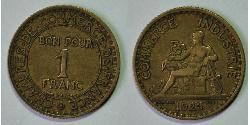 1 Franc Tercera República Francesa (1870-1940)   