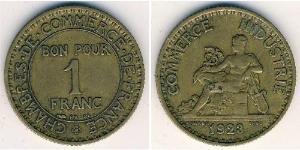 1 Franc Tercera República Francesa (1870-1940)   