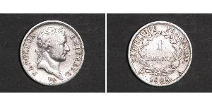 1 Franc 法兰西第一帝国 (1804 - 1814) 銀 