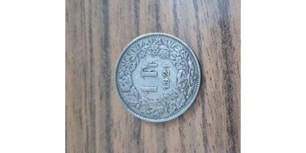 1 Franc 瑞士 銀 