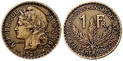 1 Franc Cameroon 青铜 