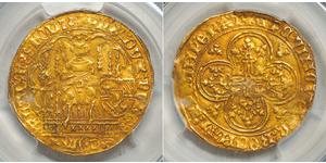 1 Gold Shield Holy Roman Empire (962-1806) Gold 