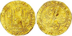 1 Gold Shield Священная Римская империя (962-1806) Золото 