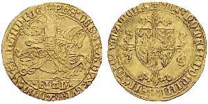 1 Golden Rider Kingdom of France (843-1791) Gold Philipp III. (Frankreich)(1245-1285)