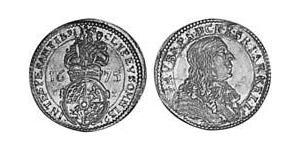 1 Goldgulden Electorate of Bavaria (1623 - 1806) Oro Fernando María, Elector de Baviera(1636 – 1679)