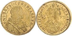 1 Goldgulden Бавария (курфюршество) (1623 - 1806) Золото Фердинанд Мария (курфюрст Баварии)(1636 – 1679)