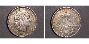 1 Gourde Haïti Argent 
