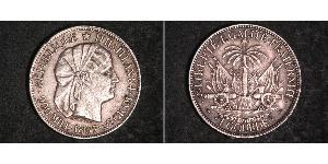 1 Gourde Haïti Argent 