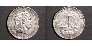 1 Gourde Haïti Argent 