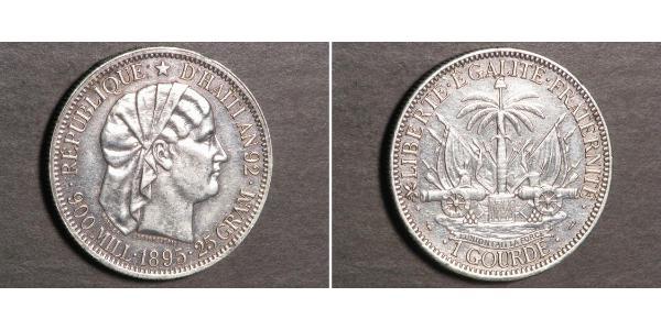 1 Gourde Haïti Argent 