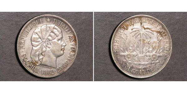 1 Gourde Haïti Argent 