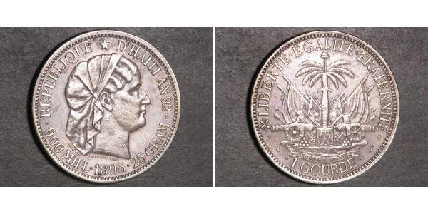 1 Gourde Haïti Argent 
