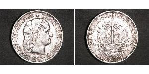 1 Gourde Haiti Silber 