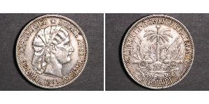 1 Gourde Haiti Silber 