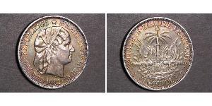 1 Gourde Haiti Silber 