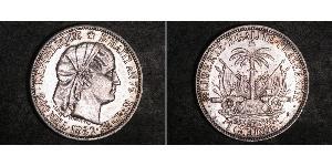 1 Gourde Haiti Silber 