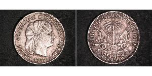 1 Gourde Haiti Silber 