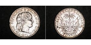 1 Gourde Haiti Silber 