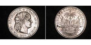 1 Gourde Haiti Silver 