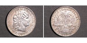 1 Gourde Haiti Silver 