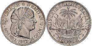 1 Gourde Haiti Silver 