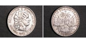 1 Gourde Haiti Silver 