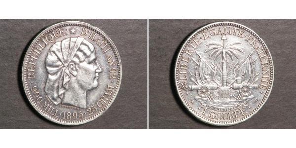 1 Gourde Haiti Silver 