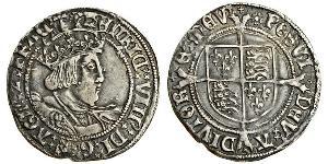 1 Groat Francia Argento 