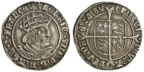 1 Groat Francia Argento 