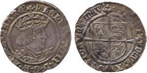 1 Groat Frankreich Silber 