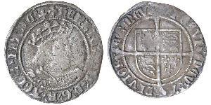 1 Groat Frankreich Silber 