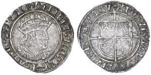 1 Groat Frankreich Silber 