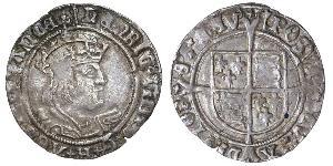 1 Groat Frankreich Silber 