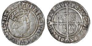 1 Groat Frankreich Silber 