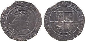 1 Groat Frankreich Silber 