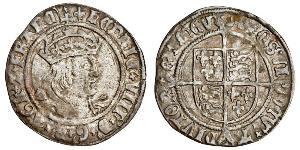 1 Groat France Silver 