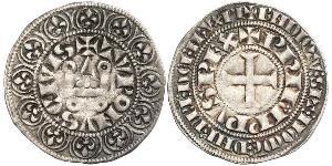 1 Groat France Silver Philip IV of France (1268 -1314)