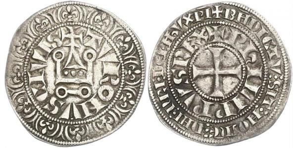 1 Groat France Silver Philip IV of France (1268 -1314)