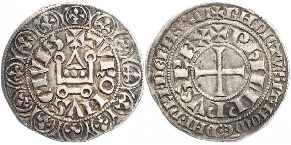 1 Groat France Silver Philip IV of France (1268 -1314)