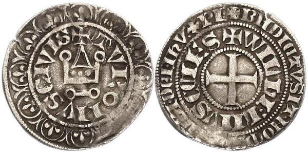 1 Groat France Silver Philip IV of France (1268 -1314)