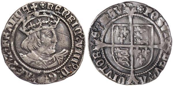 1 Groat France Silver 