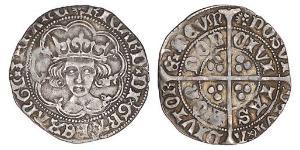 1 Groat Kingdom of England (927-1649,1660-1707) Silver Richard III (1452 - 1485)