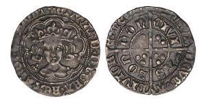 1 Groat Kingdom of England (927-1649,1660-1707) Silver Edward IV (1442-1483)