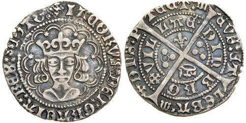 1 Groat Kingdom of Scotland (843-1707) 銀 James IV of Scotland (1473-1513)