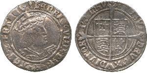 1 Groat 法国 銀 