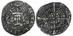 1 Groat 英格兰王国 銀 亨利七世 (英格兰)  (1457 - 1509)