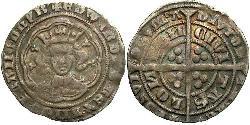 1 Groat 英格兰王国 銀 爱德华三世 (英格兰) (1312-1377)