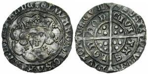 1 Groat 英格兰王国 銀 Edward IV (1442-1483)