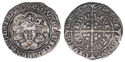 1 Groat 英格兰王国 銀 Edward IV (1442-1483)