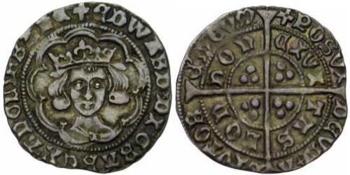 1 Groat 英格兰王国 銀 Edward IV (1442-1483)